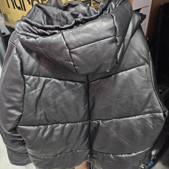 Marc New York Black Puffer Jacket - Picture 1 of 6